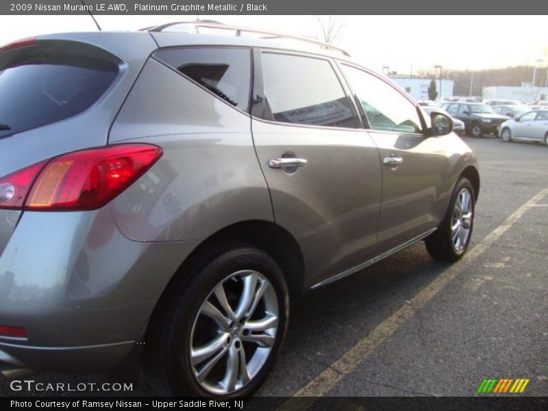 Platinum Graphite Metallic / Black 2009 Nissan Murano LE AWD