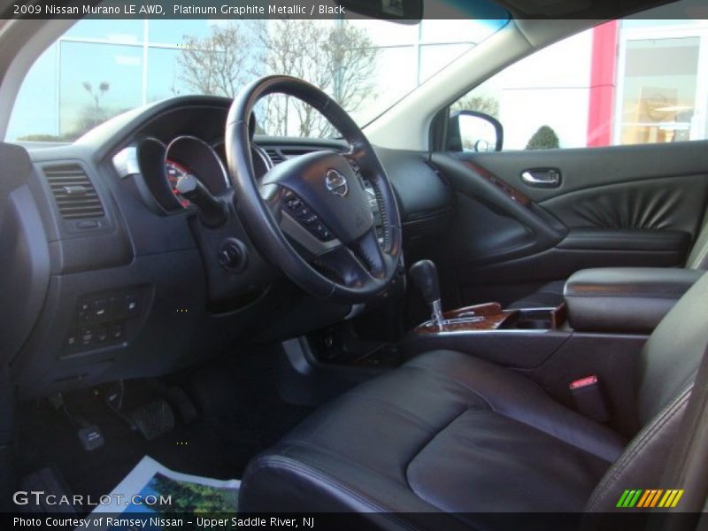 Platinum Graphite Metallic / Black 2009 Nissan Murano LE AWD