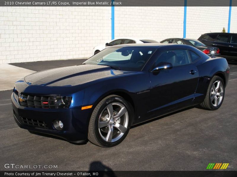 Imperial Blue Metallic / Black 2010 Chevrolet Camaro LT/RS Coupe