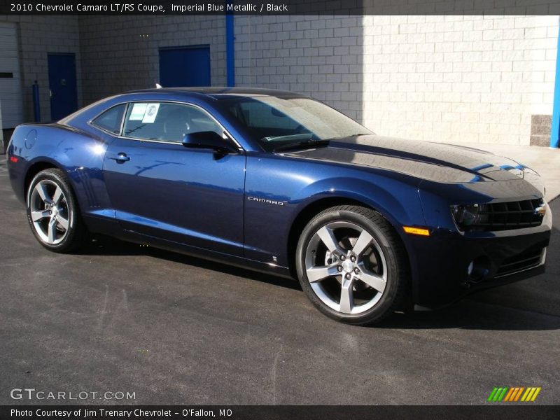 Imperial Blue Metallic / Black 2010 Chevrolet Camaro LT/RS Coupe