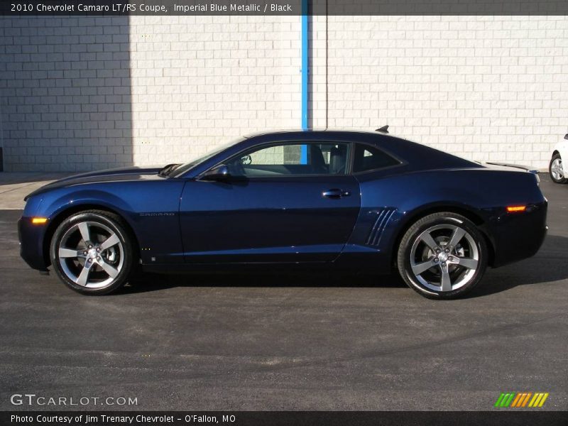 Imperial Blue Metallic / Black 2010 Chevrolet Camaro LT/RS Coupe