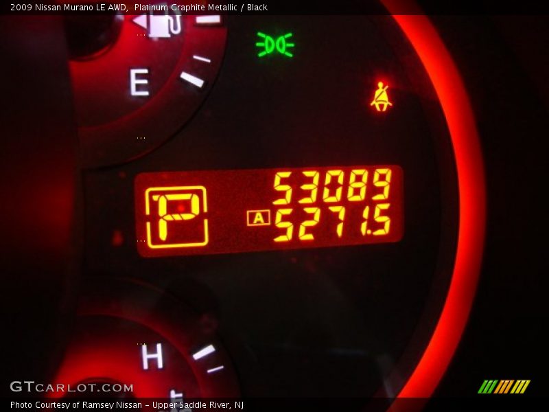 Platinum Graphite Metallic / Black 2009 Nissan Murano LE AWD