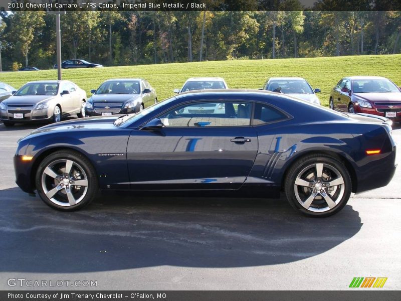 Imperial Blue Metallic / Black 2010 Chevrolet Camaro LT/RS Coupe