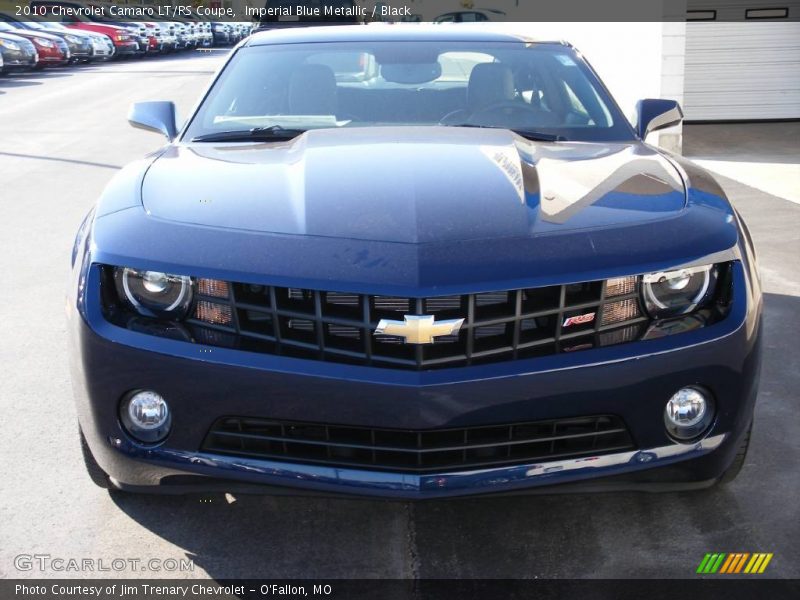 Imperial Blue Metallic / Black 2010 Chevrolet Camaro LT/RS Coupe