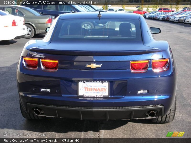 Imperial Blue Metallic / Black 2010 Chevrolet Camaro LT/RS Coupe