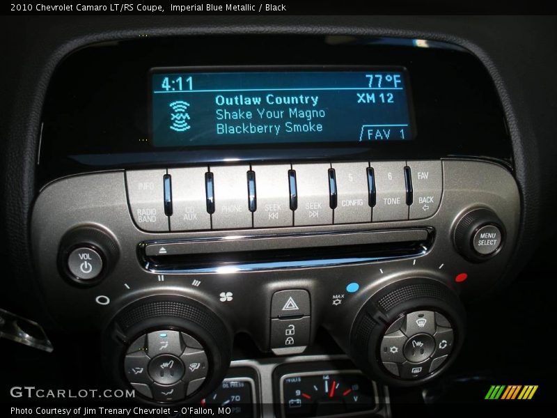 Imperial Blue Metallic / Black 2010 Chevrolet Camaro LT/RS Coupe