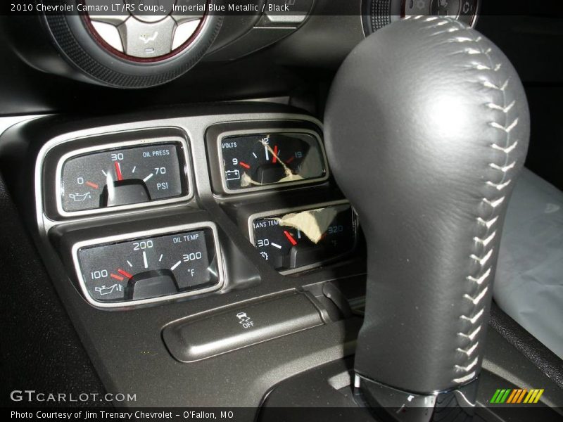 Imperial Blue Metallic / Black 2010 Chevrolet Camaro LT/RS Coupe