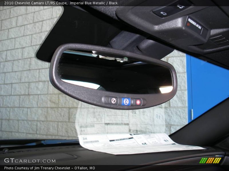 Imperial Blue Metallic / Black 2010 Chevrolet Camaro LT/RS Coupe