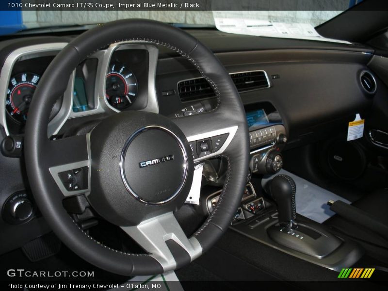 Imperial Blue Metallic / Black 2010 Chevrolet Camaro LT/RS Coupe