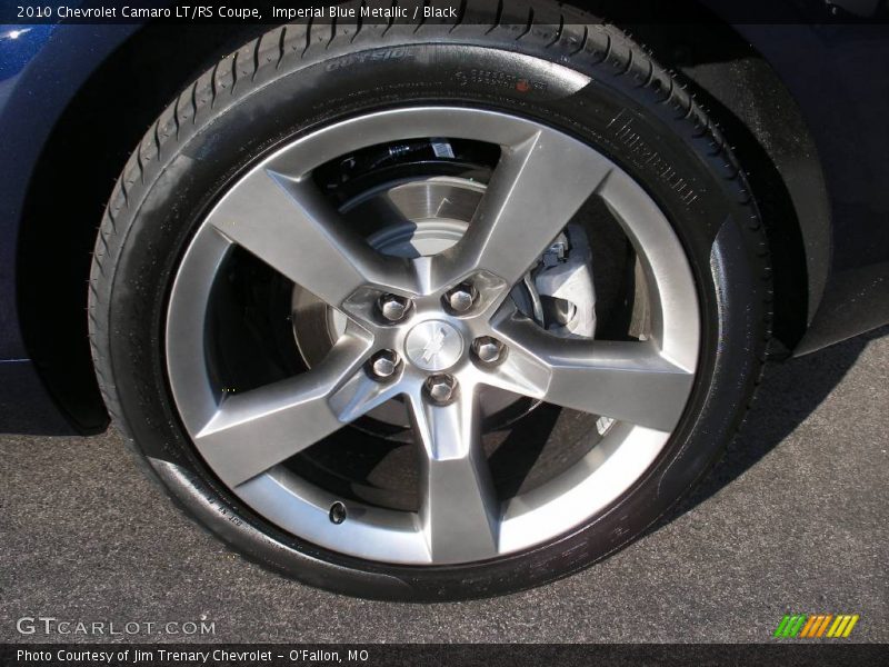 Imperial Blue Metallic / Black 2010 Chevrolet Camaro LT/RS Coupe