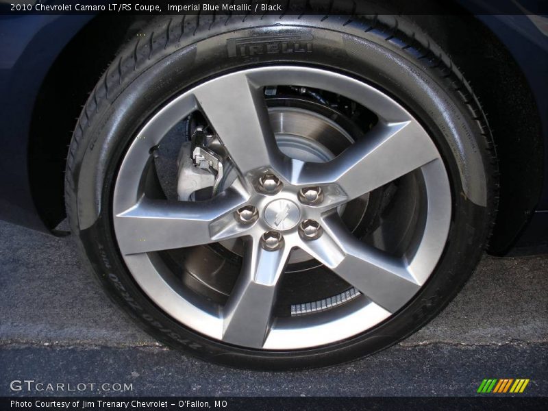 Imperial Blue Metallic / Black 2010 Chevrolet Camaro LT/RS Coupe