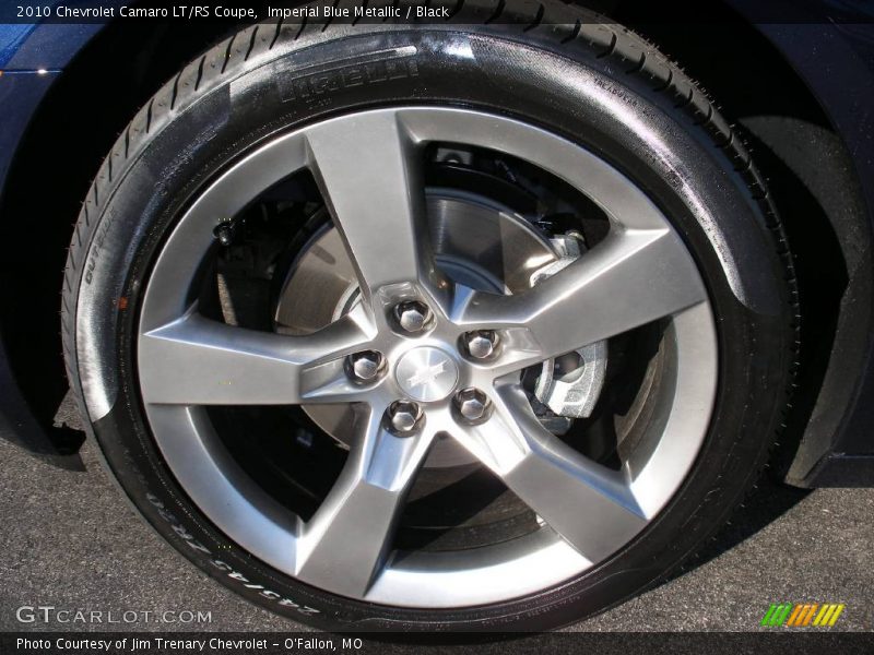 Imperial Blue Metallic / Black 2010 Chevrolet Camaro LT/RS Coupe