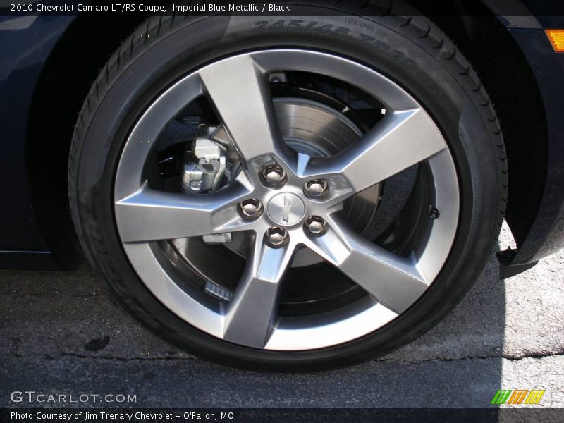 Imperial Blue Metallic / Black 2010 Chevrolet Camaro LT/RS Coupe