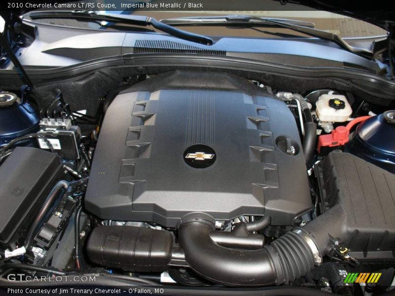 Imperial Blue Metallic / Black 2010 Chevrolet Camaro LT/RS Coupe