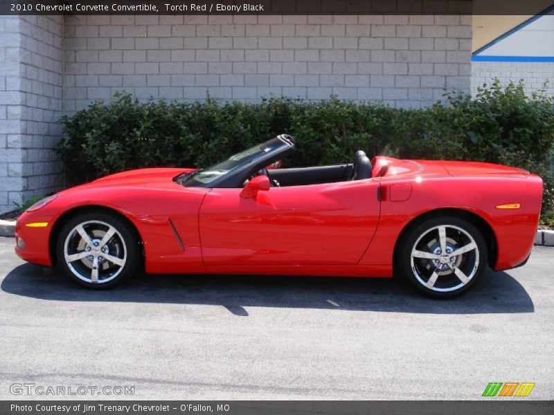 Torch Red / Ebony Black 2010 Chevrolet Corvette Convertible