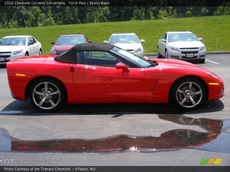 Torch Red / Ebony Black 2010 Chevrolet Corvette Convertible