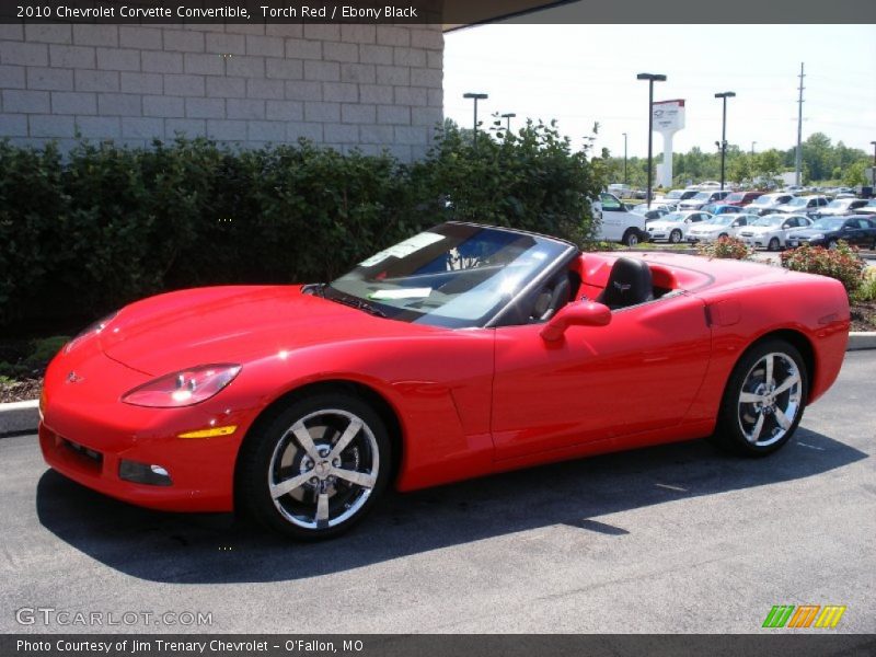 Torch Red / Ebony Black 2010 Chevrolet Corvette Convertible