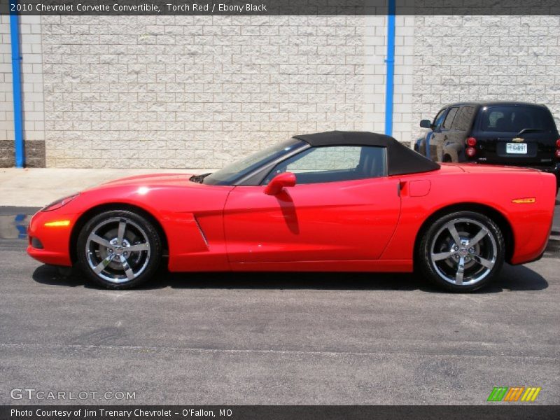 Torch Red / Ebony Black 2010 Chevrolet Corvette Convertible