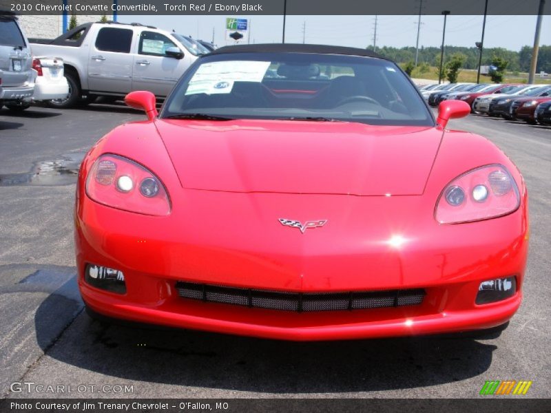 Torch Red / Ebony Black 2010 Chevrolet Corvette Convertible