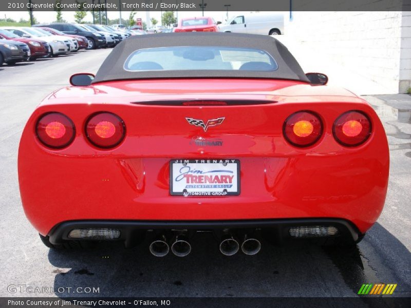Torch Red / Ebony Black 2010 Chevrolet Corvette Convertible