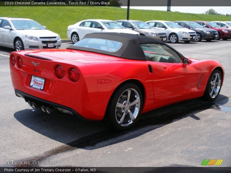 Torch Red / Ebony Black 2010 Chevrolet Corvette Convertible