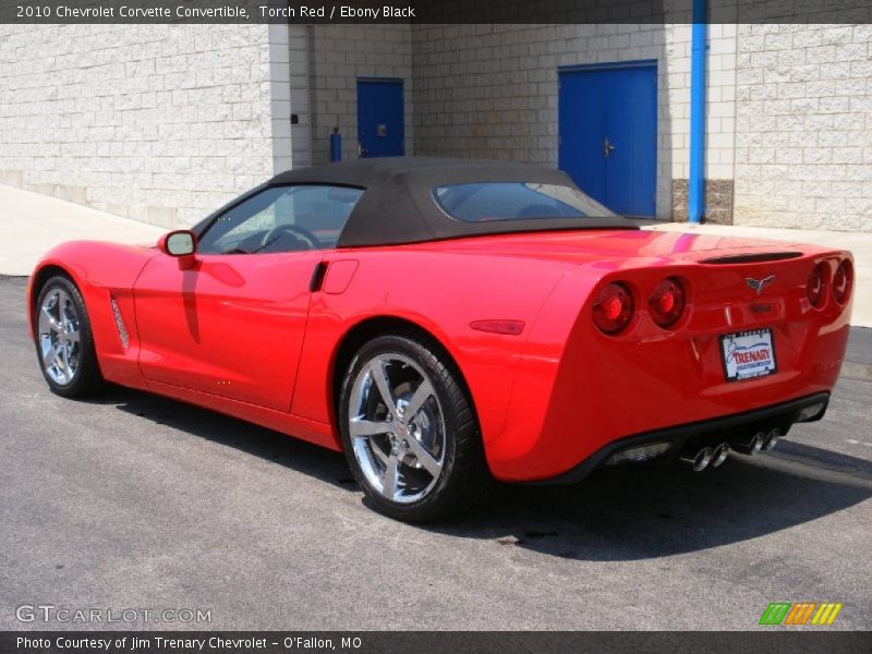 Torch Red / Ebony Black 2010 Chevrolet Corvette Convertible