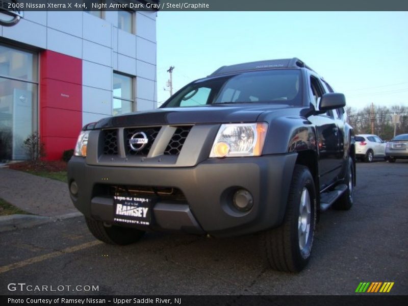 Night Armor Dark Gray / Steel/Graphite 2008 Nissan Xterra X 4x4
