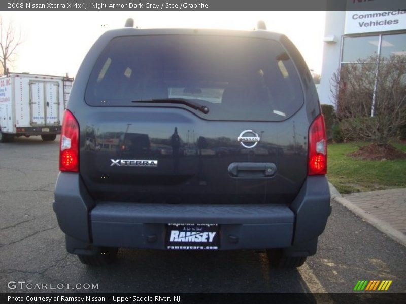 Night Armor Dark Gray / Steel/Graphite 2008 Nissan Xterra X 4x4