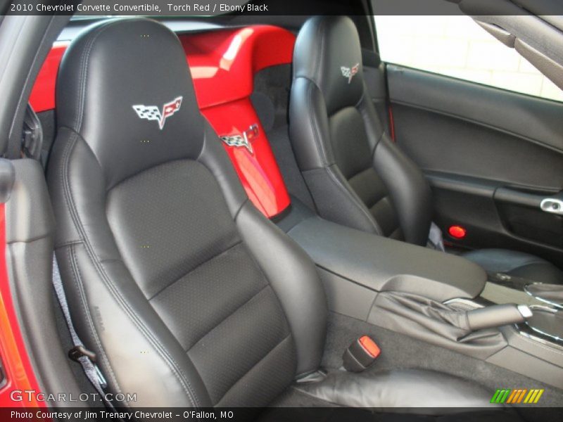 Torch Red / Ebony Black 2010 Chevrolet Corvette Convertible