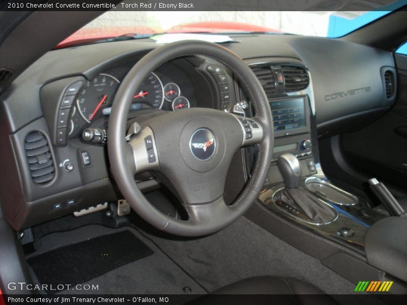 Torch Red / Ebony Black 2010 Chevrolet Corvette Convertible