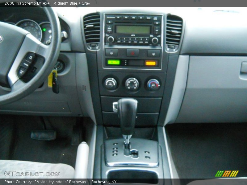 Midnight Blue / Gray 2008 Kia Sorento LX 4x4