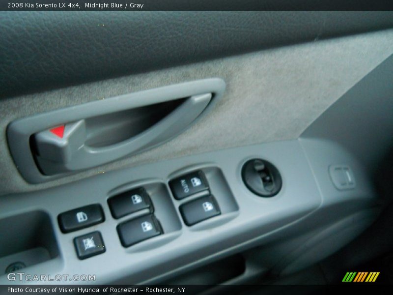 Midnight Blue / Gray 2008 Kia Sorento LX 4x4