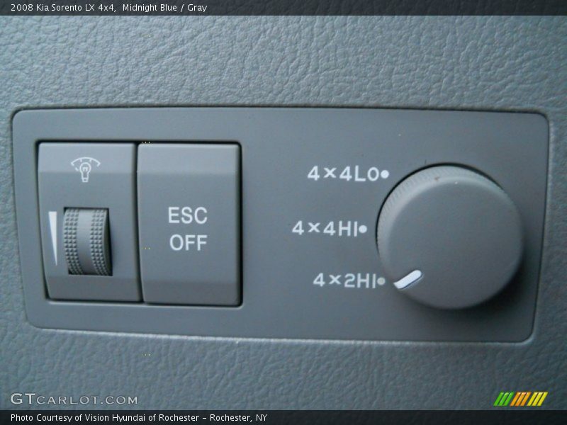 Midnight Blue / Gray 2008 Kia Sorento LX 4x4