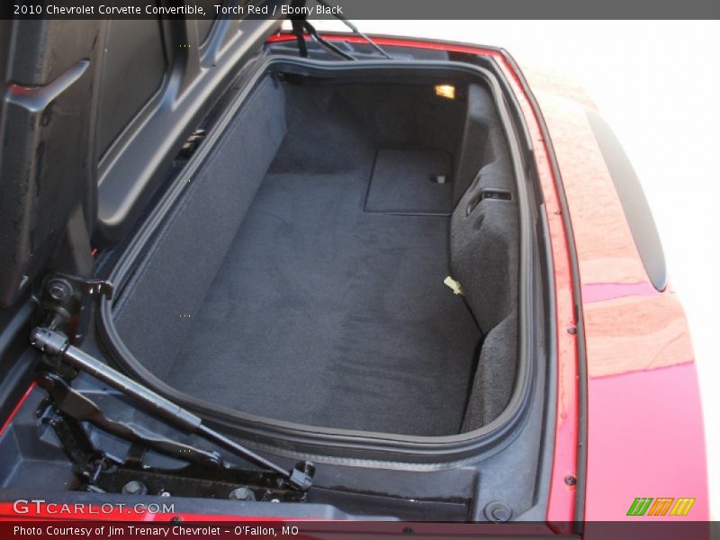  2010 Corvette Convertible Trunk