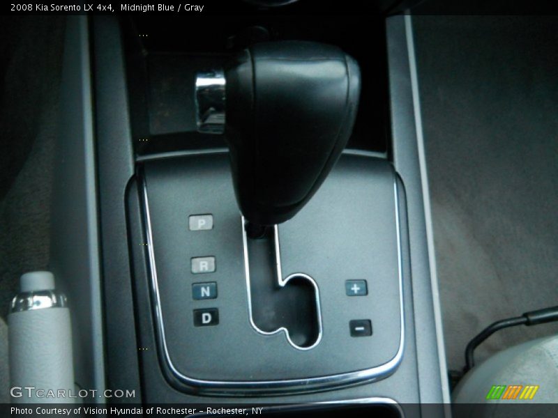 Midnight Blue / Gray 2008 Kia Sorento LX 4x4