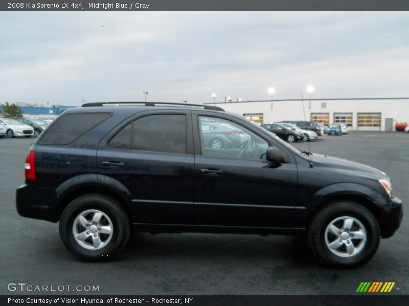 Midnight Blue / Gray 2008 Kia Sorento LX 4x4