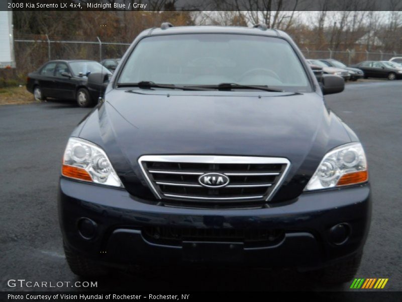 Midnight Blue / Gray 2008 Kia Sorento LX 4x4
