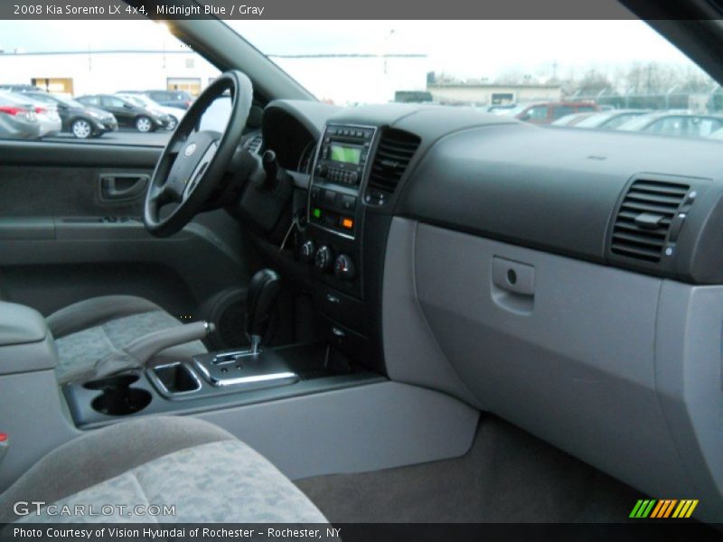 Midnight Blue / Gray 2008 Kia Sorento LX 4x4