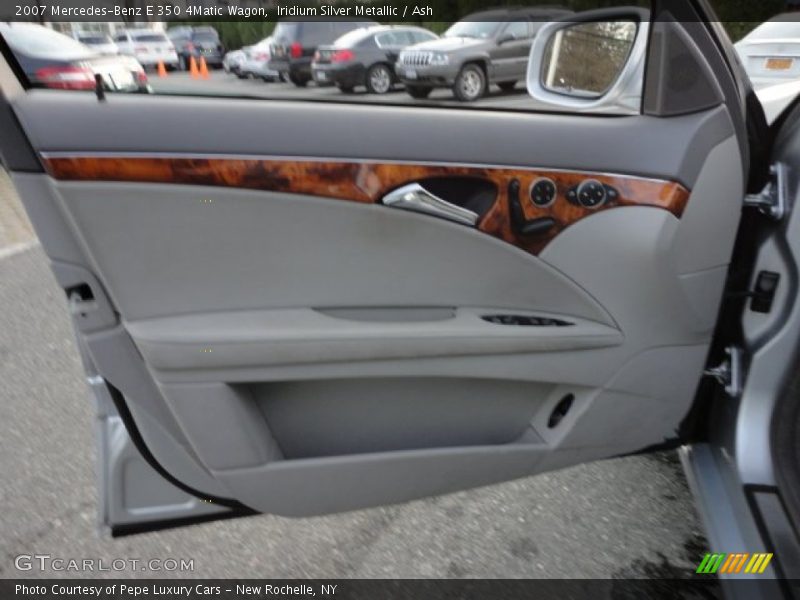 Iridium Silver Metallic / Ash 2007 Mercedes-Benz E 350 4Matic Wagon