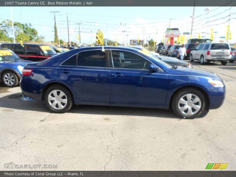 Blue Ribbon Metallic / Ash 2007 Toyota Camry CE