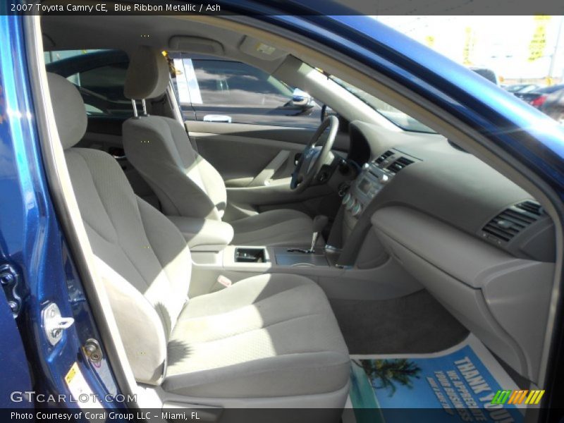 Blue Ribbon Metallic / Ash 2007 Toyota Camry CE