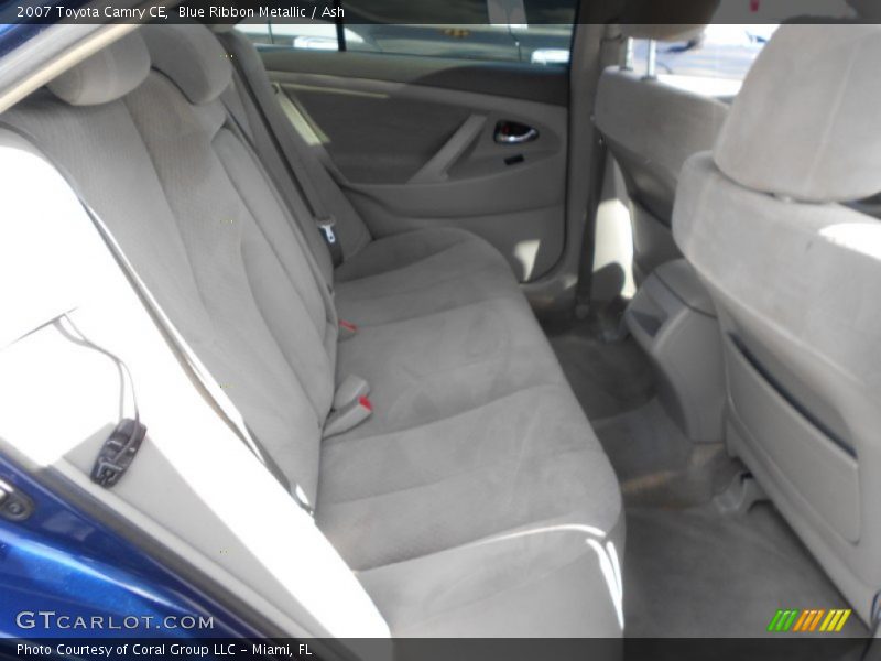 Blue Ribbon Metallic / Ash 2007 Toyota Camry CE