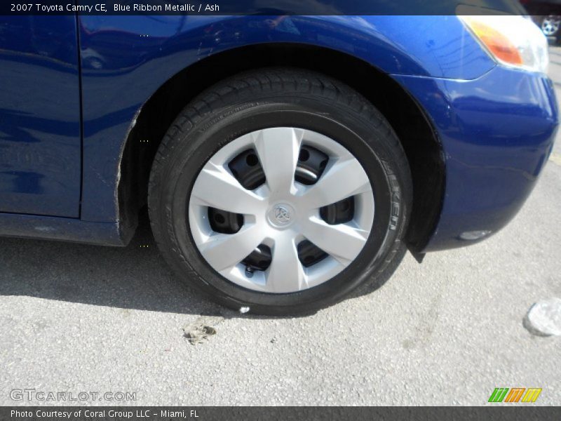 Blue Ribbon Metallic / Ash 2007 Toyota Camry CE