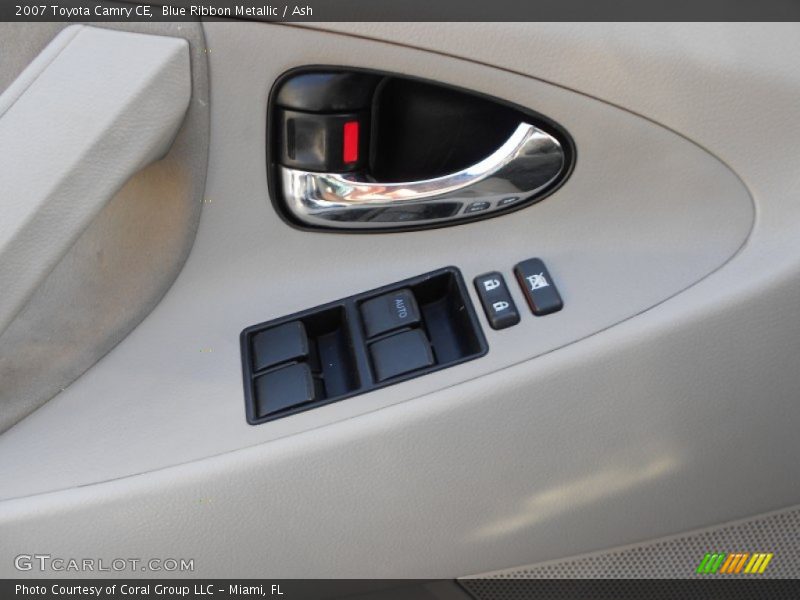 Blue Ribbon Metallic / Ash 2007 Toyota Camry CE