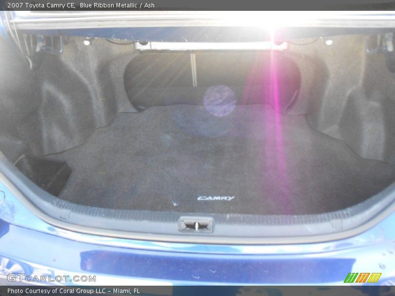 Blue Ribbon Metallic / Ash 2007 Toyota Camry CE