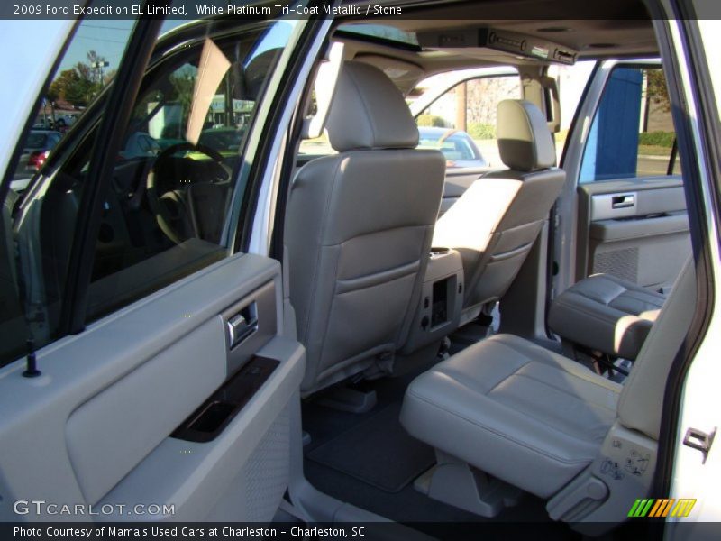 White Platinum Tri-Coat Metallic / Stone 2009 Ford Expedition EL Limited