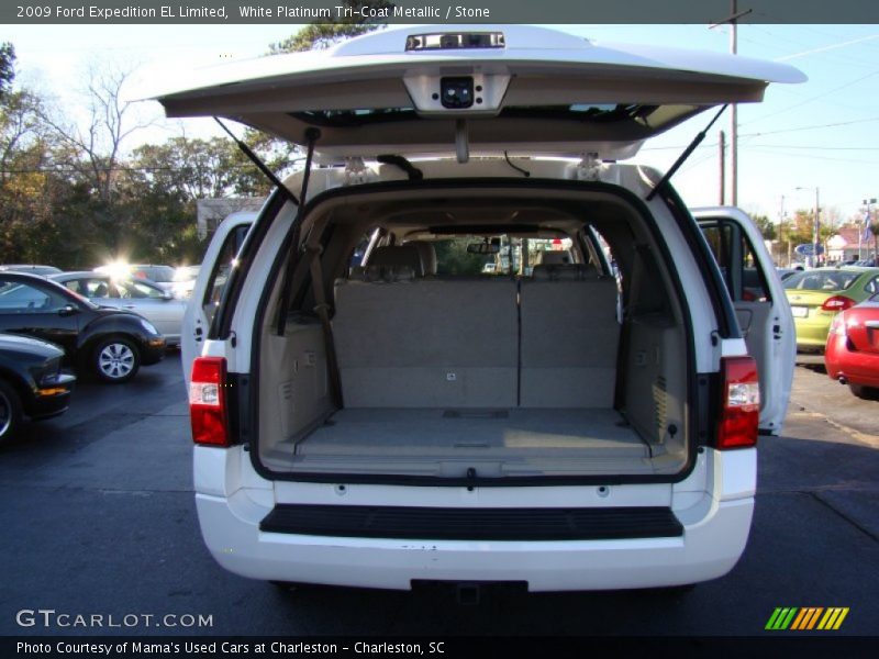 White Platinum Tri-Coat Metallic / Stone 2009 Ford Expedition EL Limited
