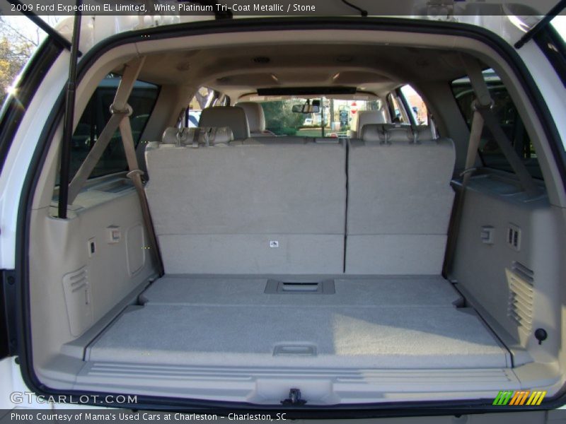 White Platinum Tri-Coat Metallic / Stone 2009 Ford Expedition EL Limited
