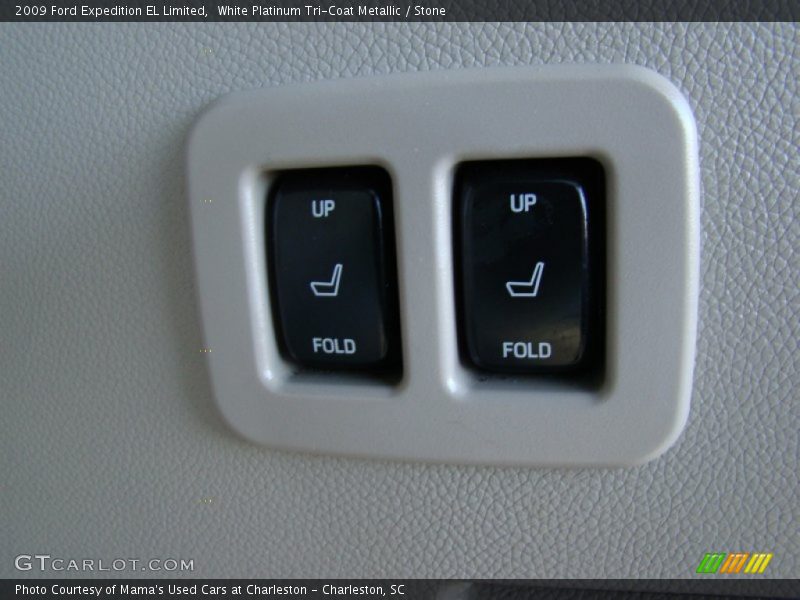 White Platinum Tri-Coat Metallic / Stone 2009 Ford Expedition EL Limited