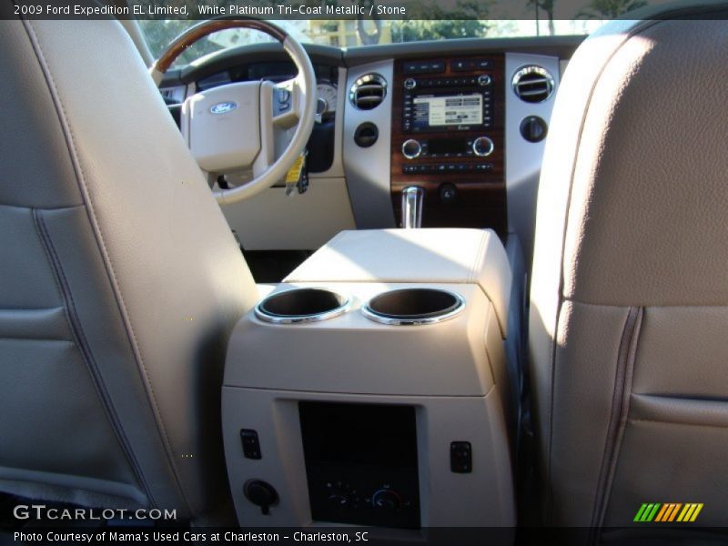 White Platinum Tri-Coat Metallic / Stone 2009 Ford Expedition EL Limited